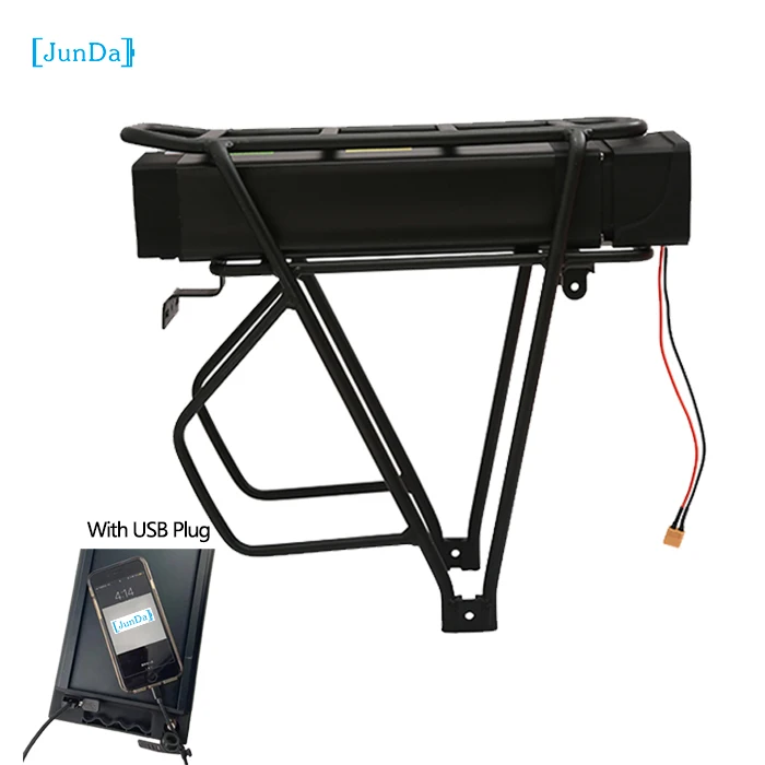 48v 11ah rear rack battery 48v lithium battery for electric mountain bike 48v 11ah
