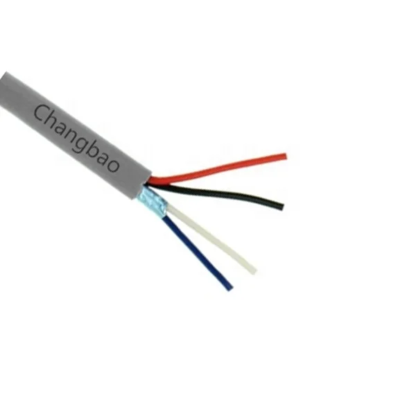 
Changbao 22AWG 2C BC Stranded Shielded Data Cable + 18AWG 2C BC Stranded Power Cable Crestron Control Cables 