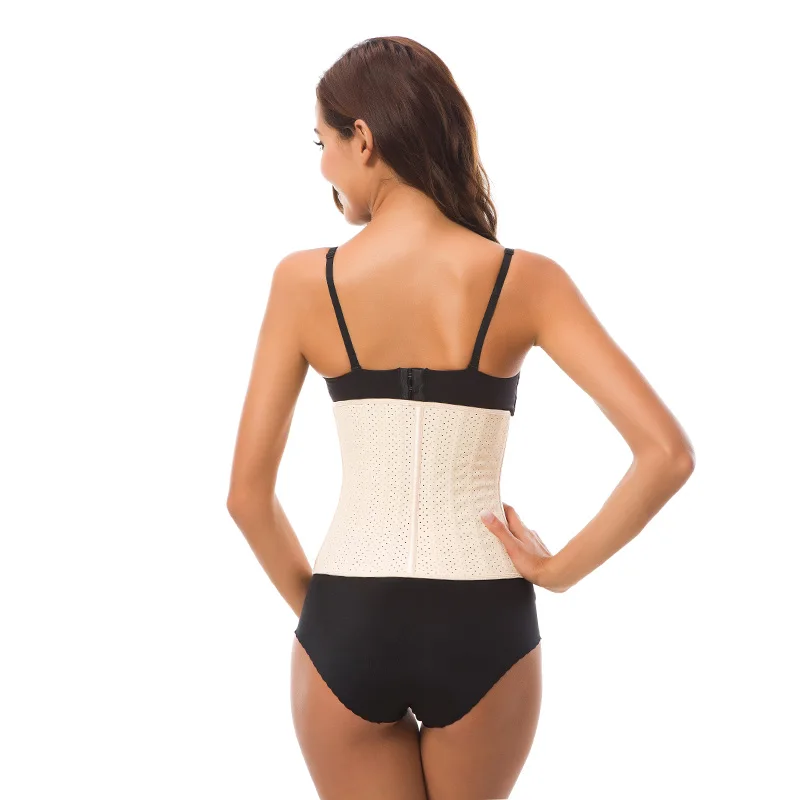 Waist Trainer for Women Latex Steel Boned Corset Sport Body Shaper Cincher