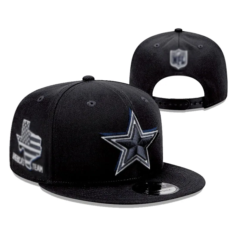 Wholesale Custom Embroidered Logo 6Panel Rugby Flat Hat for Men Women Sport Sun Hat Basketball Cap Snapback Hat