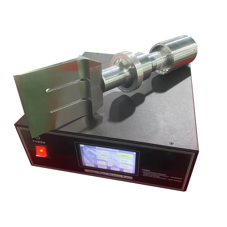 High power ultrasonic rubber cutting machine 20KHzSilicone cutting knife