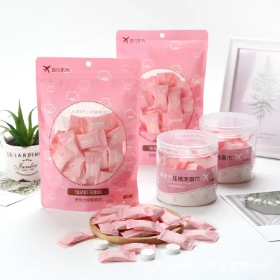 
Custom shaped compressed coin tissue compressed towels 