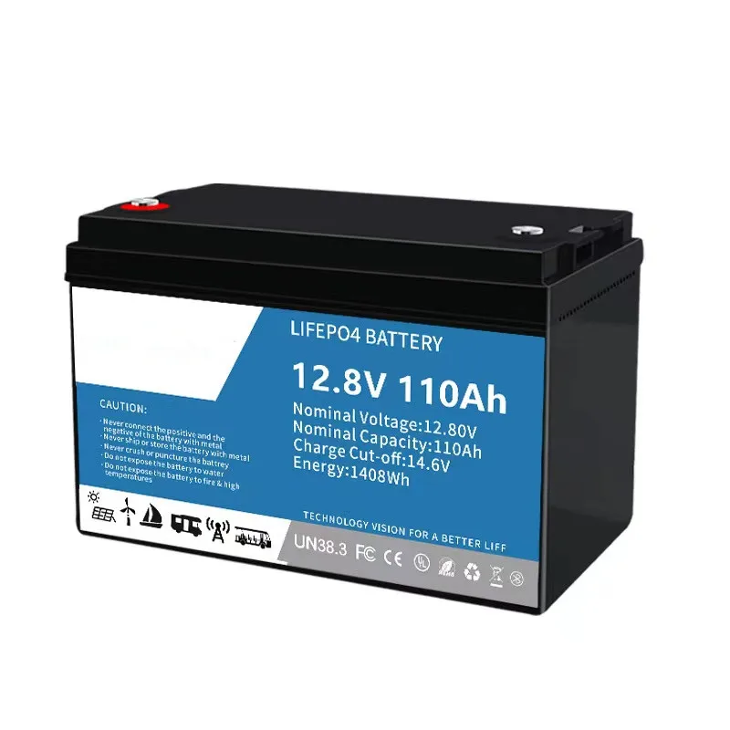 Rechargeable Long Life 32700 3.2V 12.8V 150Ah 200Ah 300Ah 280Ah Solar Battery Pack Cell LiFePO4 12V 100Ah Lithium Ion Batteries