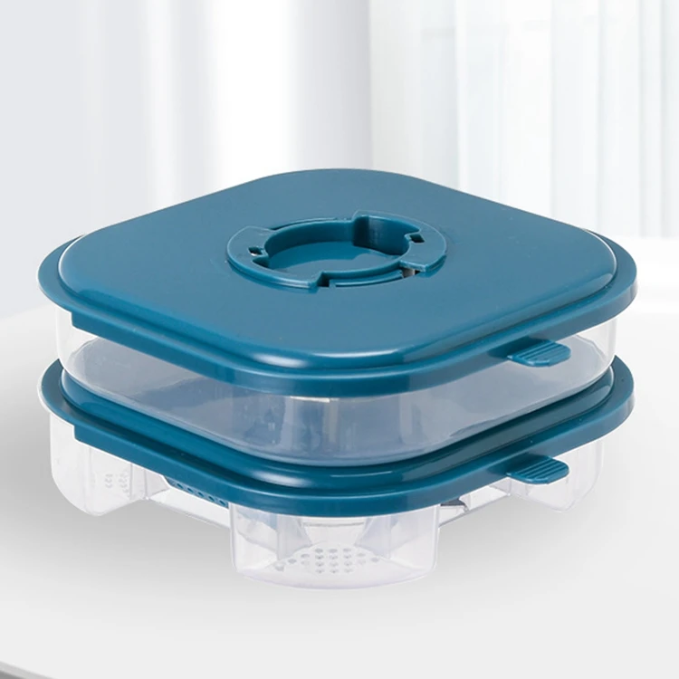 Zhejiang factory wholesale effective roach trap double layer box reusable bug catcher plastic cockroach trap box killer for home