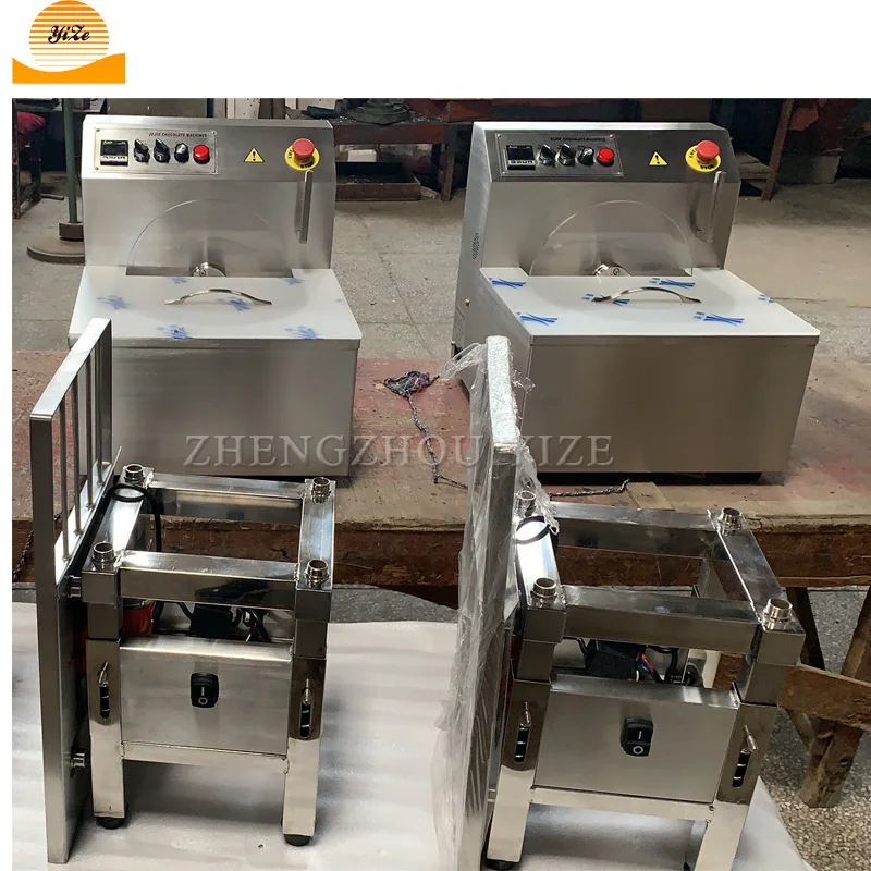 Chocolate Tempering Machine 250kg Automatic Chocolate Spread Melting Machine