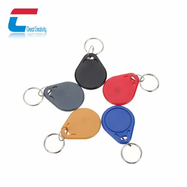 RFID NFC entrance guard card tag door access control card with key chain