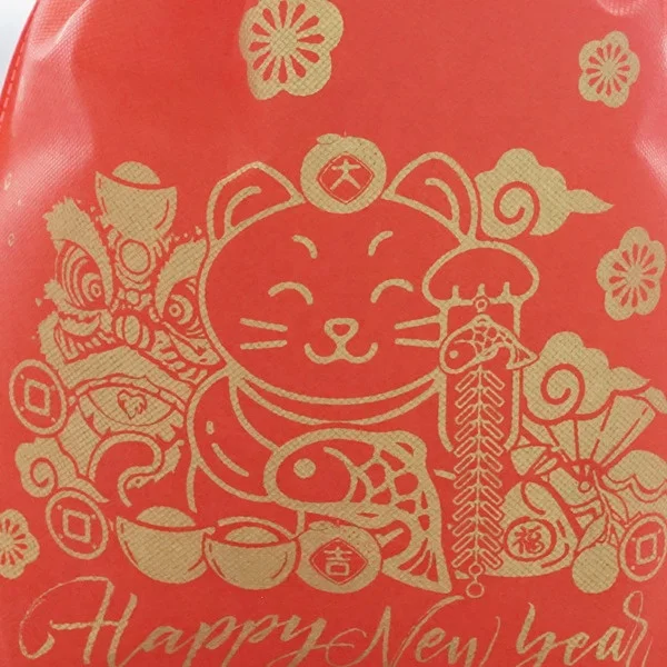 Candy Pouch Non Woven Chinese New Year gift Fortune Duck Bag For Wedding And Aniniversaries