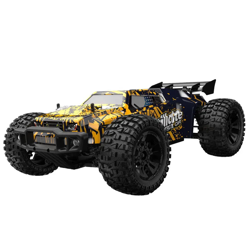 2023 Новый 1/10 водонепроницаемый бесщеточный мотор monster truck независимый Демпфирование rc высокоскоростной автомобиль 100 км/ч
