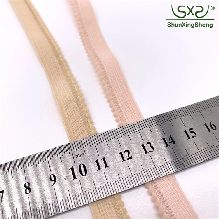 Nylon Comfort Soft Lingerie Elastic Lace Trim Elastic Band 1.3cm Elastic Webbing Panty Waistband