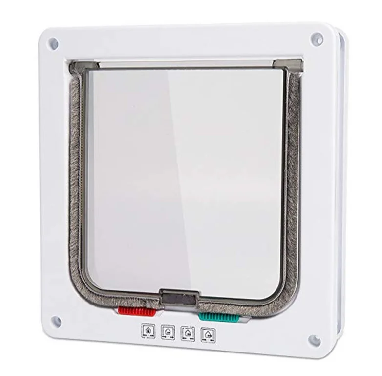 Europe Hot Sale pet furniture Automatic Magnetic Pet Cat Door Dog Door Sliding Door