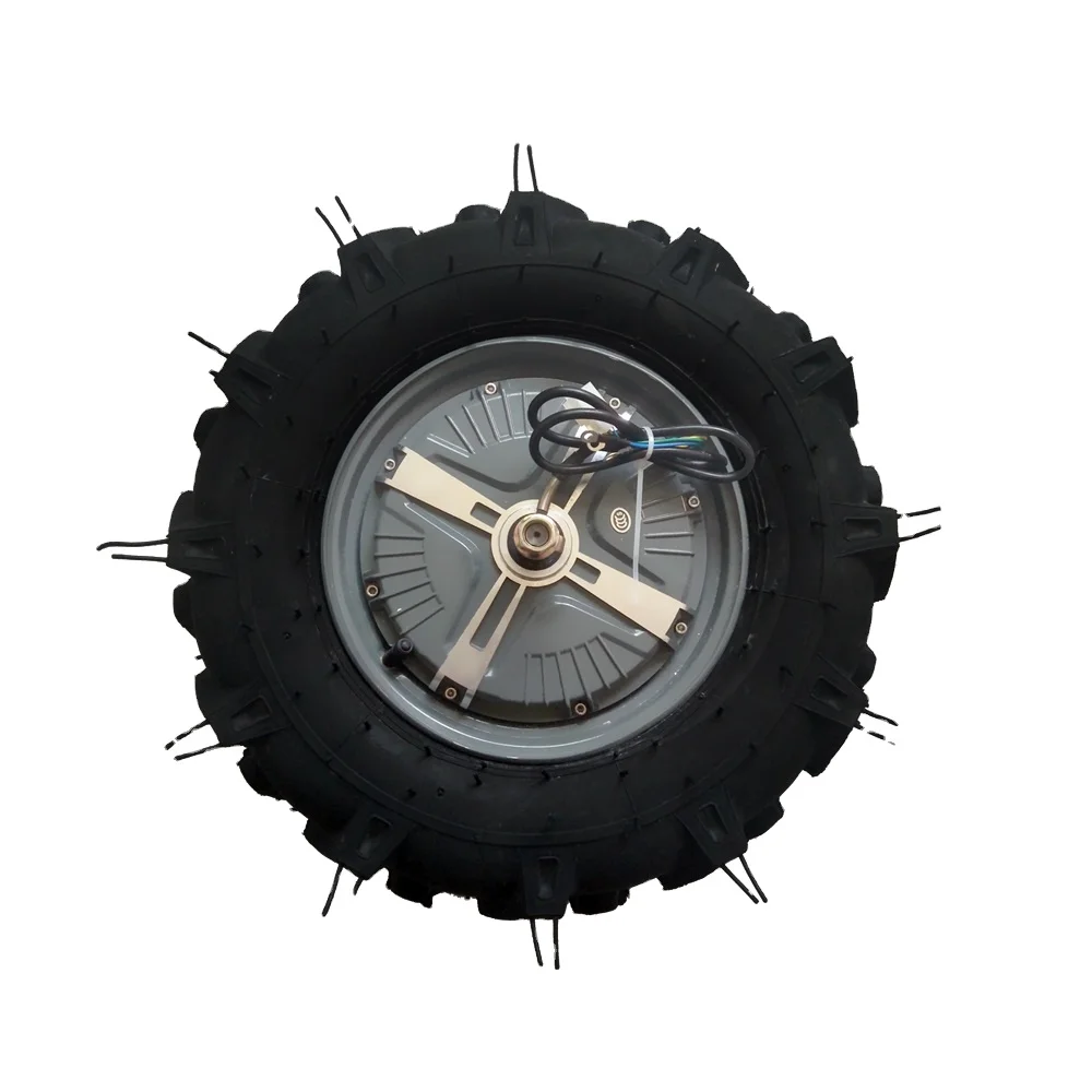 18 inch 48V/1000W Electric Gear Wheelbarrow hub Motor with Off road Tyre