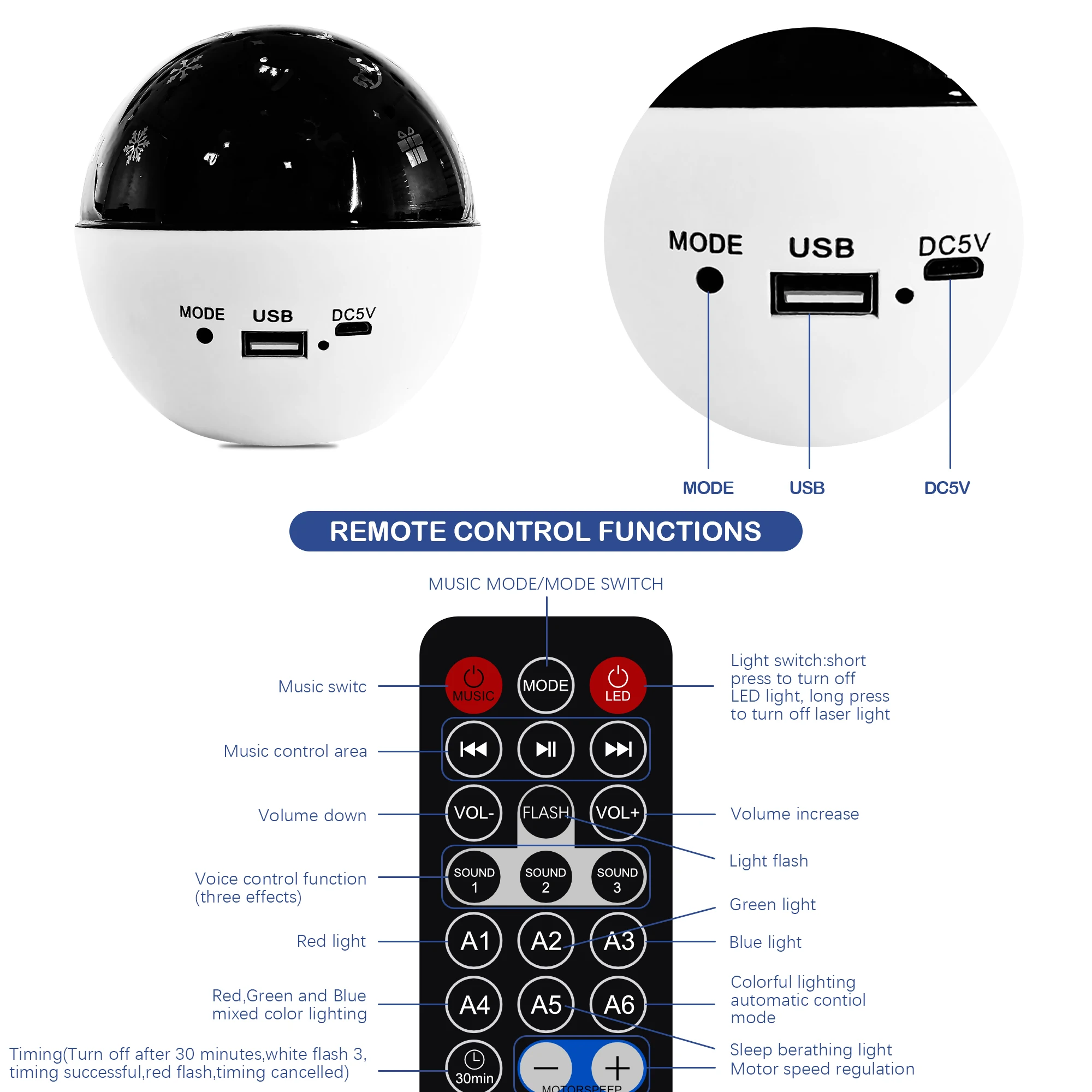 star projector laser light for bedroom livingroom sky music kids logo light projector room light projector