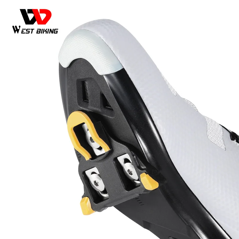 WEST BIKING Cycling Equipment Bicycle Part Accessories Road Bike Cleats Pedal Clip Pedal Lock Bicycle Cleats