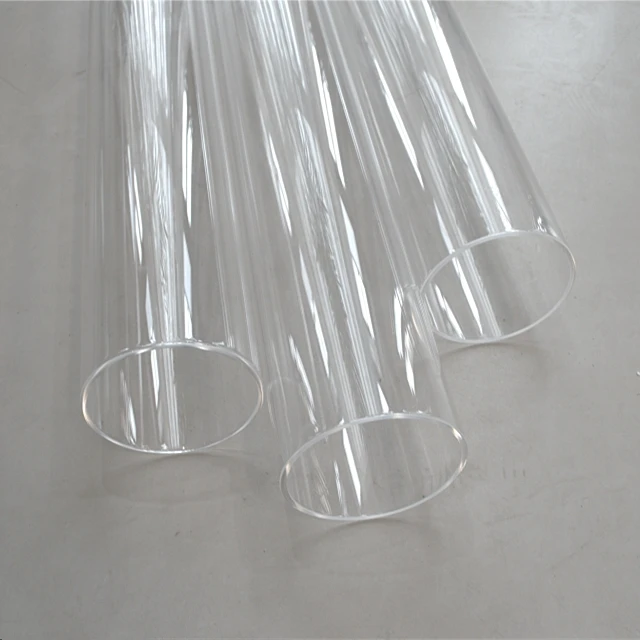 Temperature resistance Borosilicate glass tube more than 300mm diameter