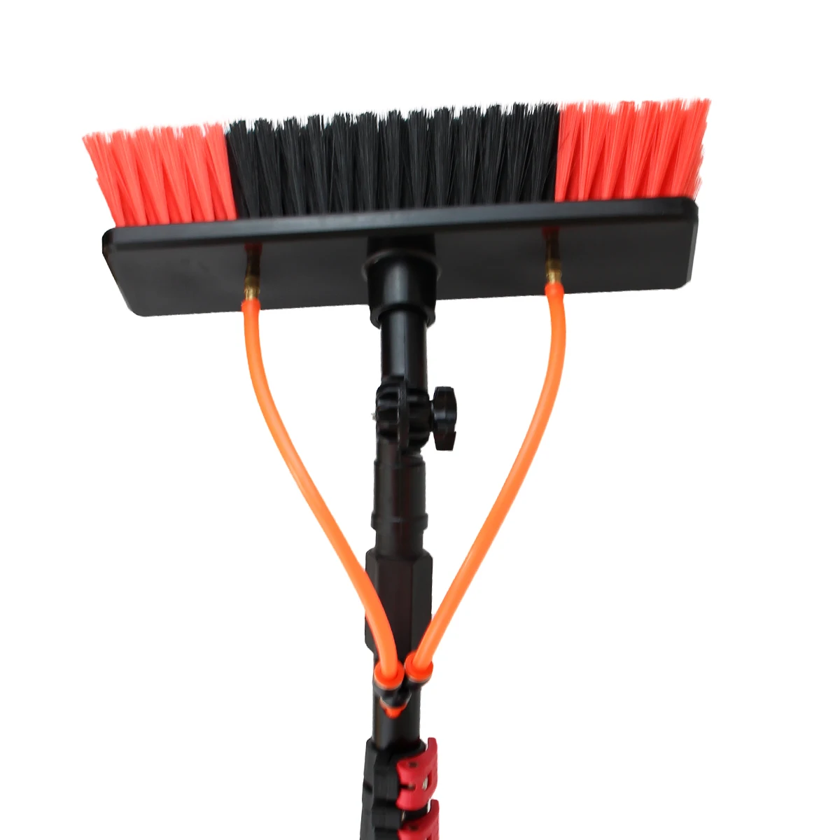 
Extenclean long handle 9 meters telescopic window cleaning brush with water flow through washing tools 
