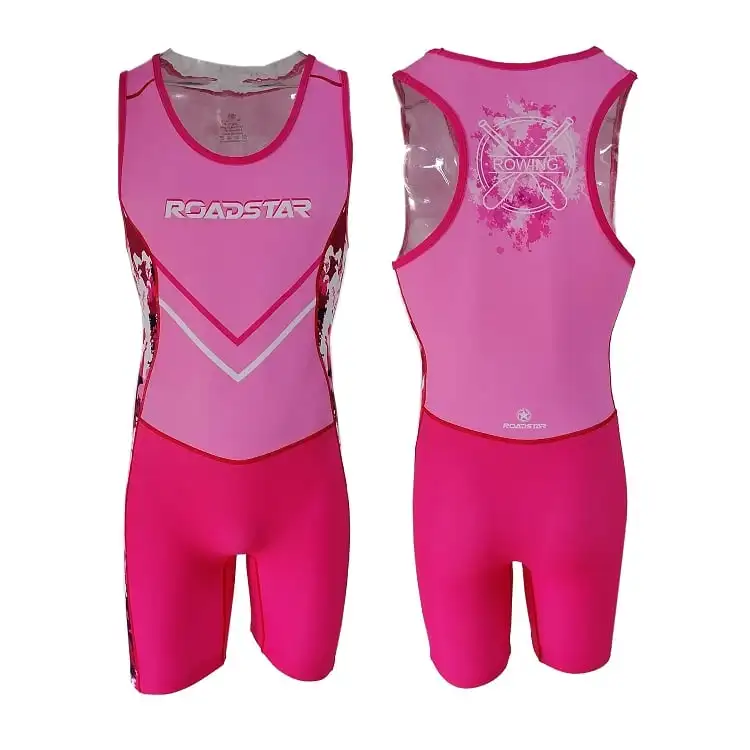 Roadstar custom lady and men team water rowing unisuit with perfect cut