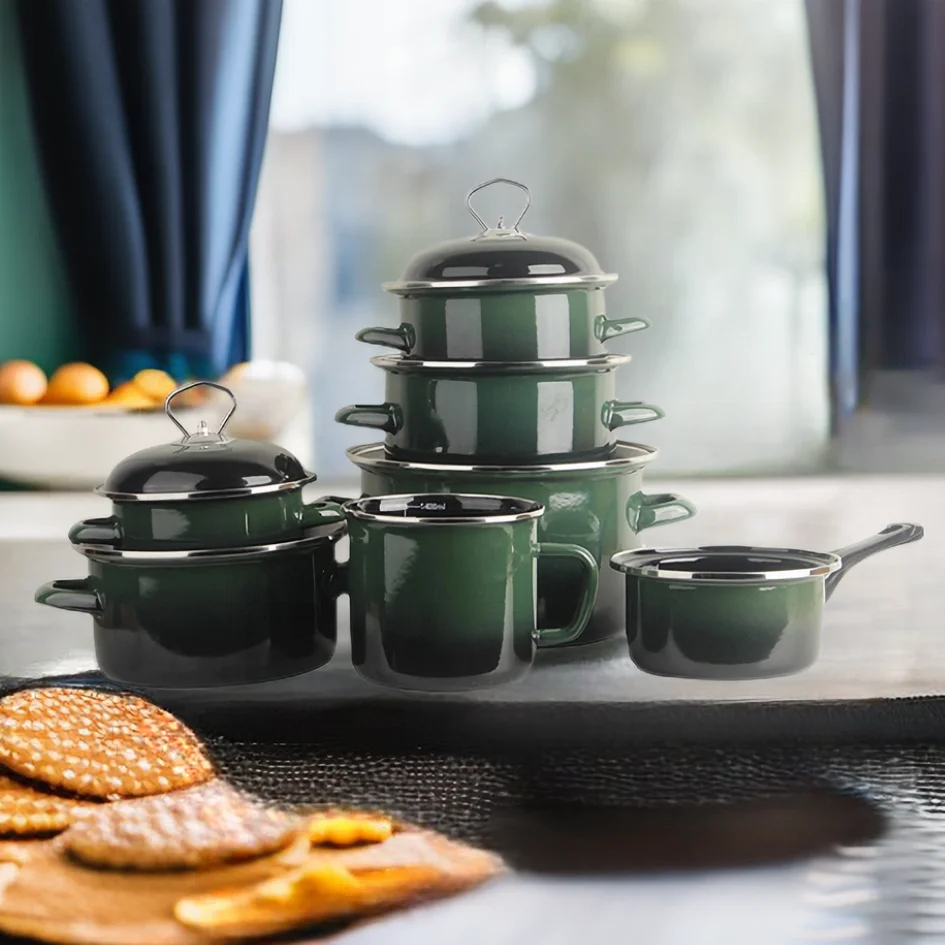 Эмалированная Посуда с логотипом