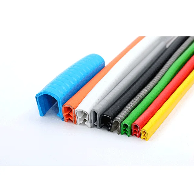 PVC U type keel edge sealing strip Rubber cabinet edge wrapping strip