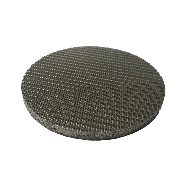 100 Micron Stainless Steel Wire Mesh Sintered Filter Disc Round Metal Extruder Screen polymer Filter Mesh