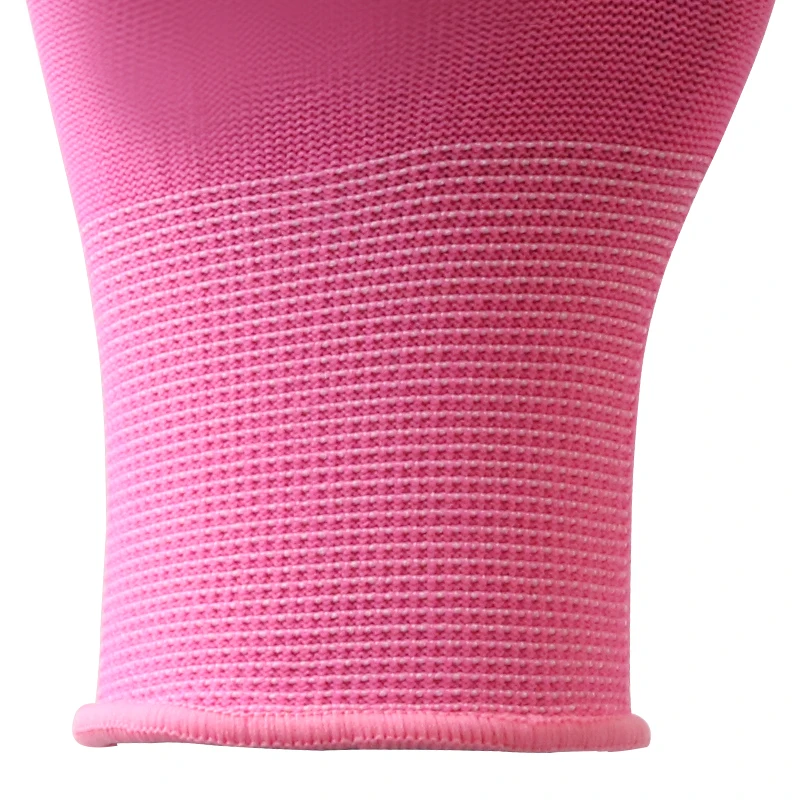 XINGYU CE EM388  High quality factory wholesale13G Polyester PU Coated  Garden work safety gloves