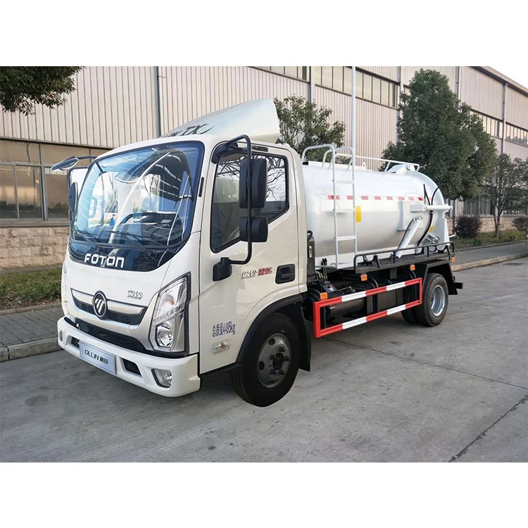 Euro 3 Sewage Tanker Truck Suction Trucks 2.771L