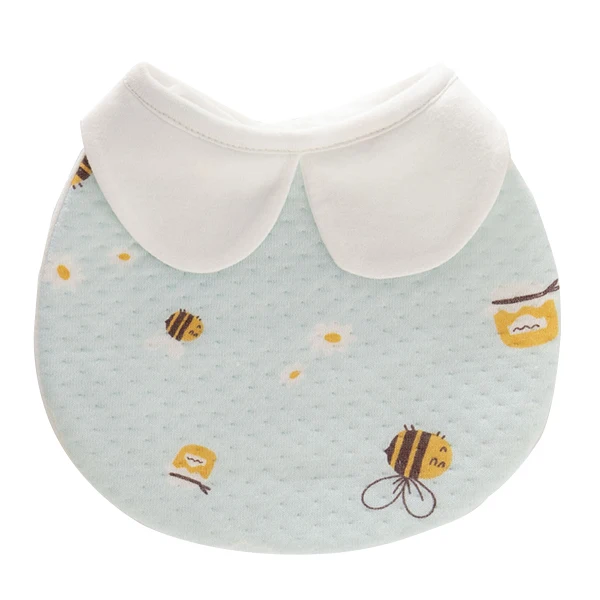 
infant new style 100% cotton 2 layers fashional gauze towel solid color baby bandana bibs 