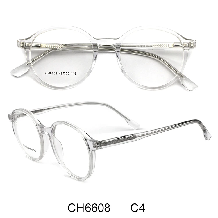 Wholesale Unisex Full Rim Acetate Clear Glasses New Eyeglass Acetate 2024 Acetate Eyewear Optical Men Eyeglasses Frames