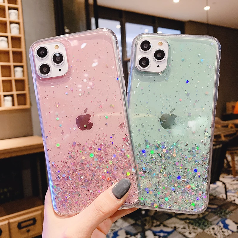  Популярный роскошный блестящий чехол для телефона iphone