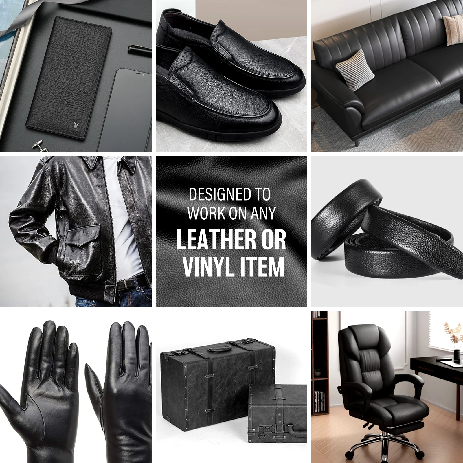 Extra Large Size Self-Adhesive Premium Leather Tape Leather Repair Stickers Repair Patch for Furniture Sofa Couch Car Seat