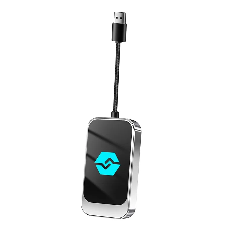 Новый дизайн беспроводной автомобильный адаптер Android Carplay проводной к Auto Dongle
