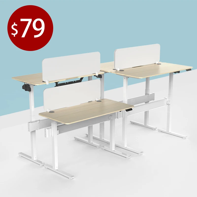 Регулируемый по высоте стол для одного человека, домашний или офисный стол, Электрический Офисный Компьютерный подъемный стол