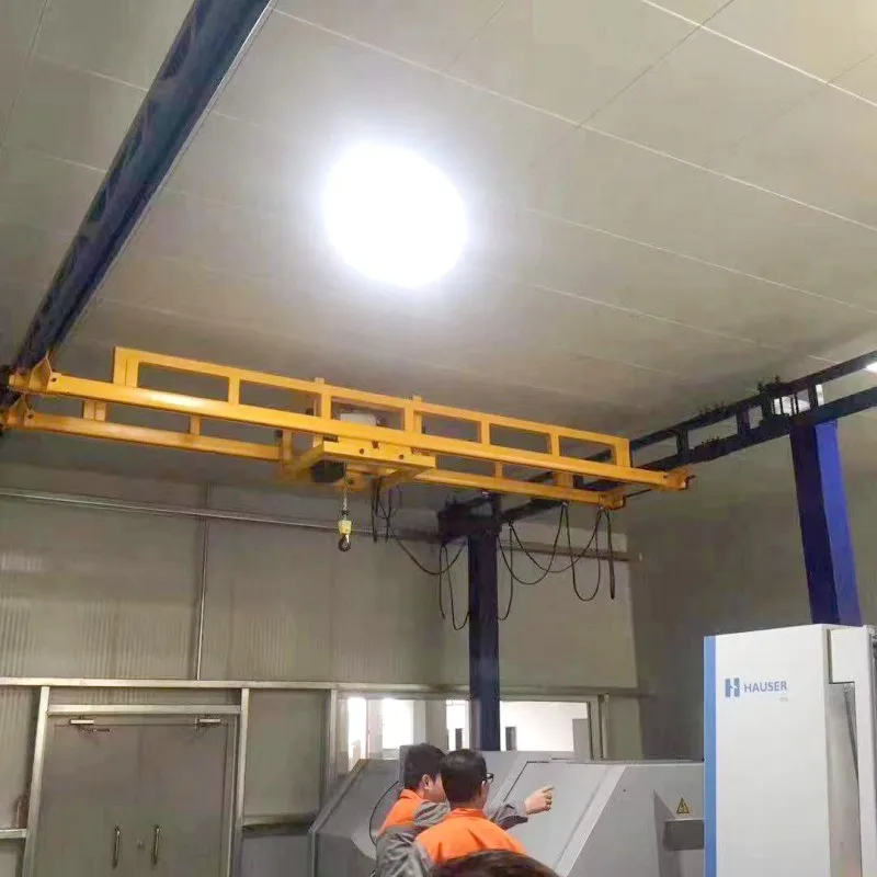 Good Quality Pendent Control 1 Ton 2 Ton 3 Ton Suspension Light Freestanding Bridge Crane Overhead Rail System