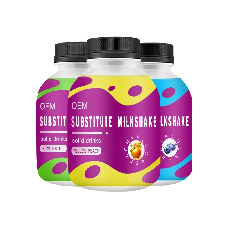 Vegetarianism slimming dietary fiber replacement milkshake energy supplement