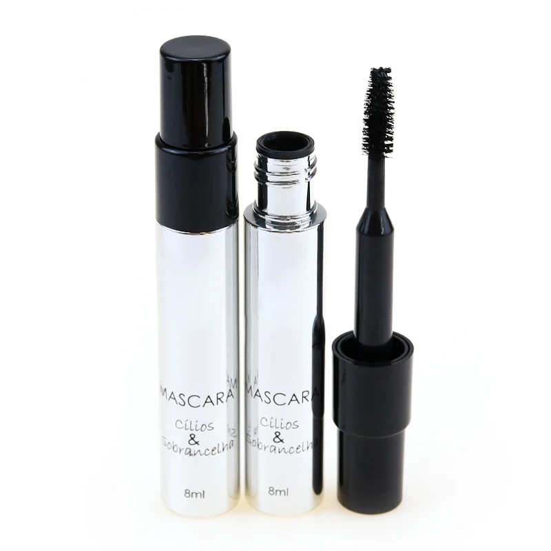 Hot Selling Private label Fast Delivery Stock Waterproof Long Lasting Volume Vegan 2 in 1 Lash Mascara