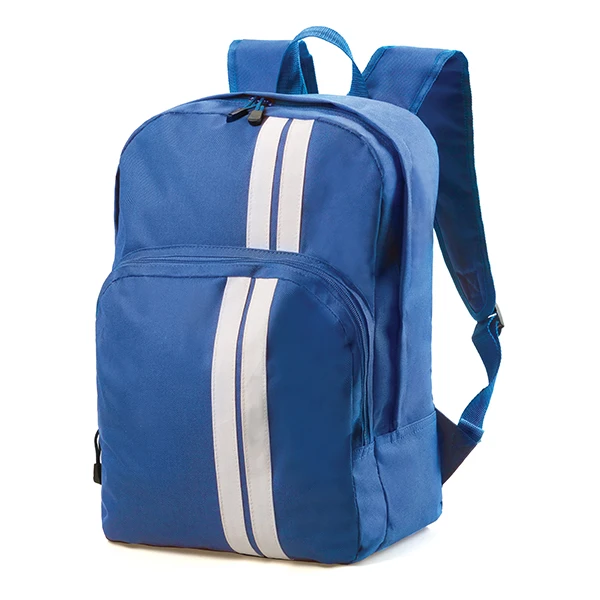 OEM design wholesale promotional cheap 600 D polyester custom logo gift school backpack bag