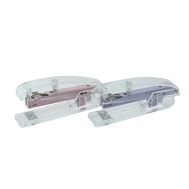 JSM 100 carton box stapler sets plastic office sheets cute big for picture frames small pin 24/6 staplers