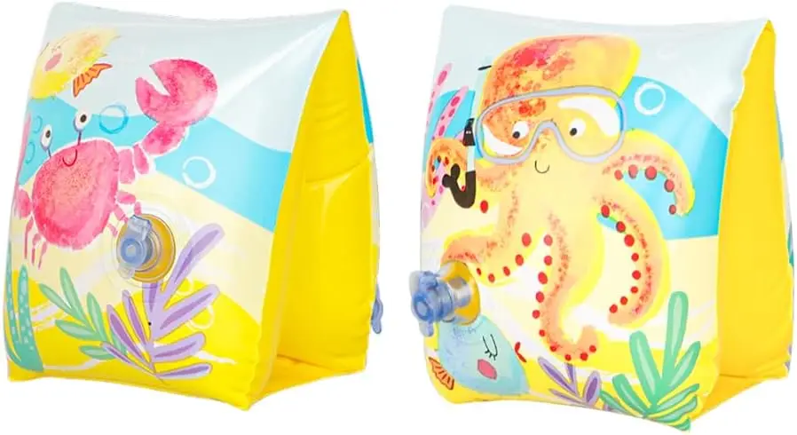 Inflatable Armbands for Kids (Aged 3-6), Pool Arm Float Sleeves Floater Tube Water Wings