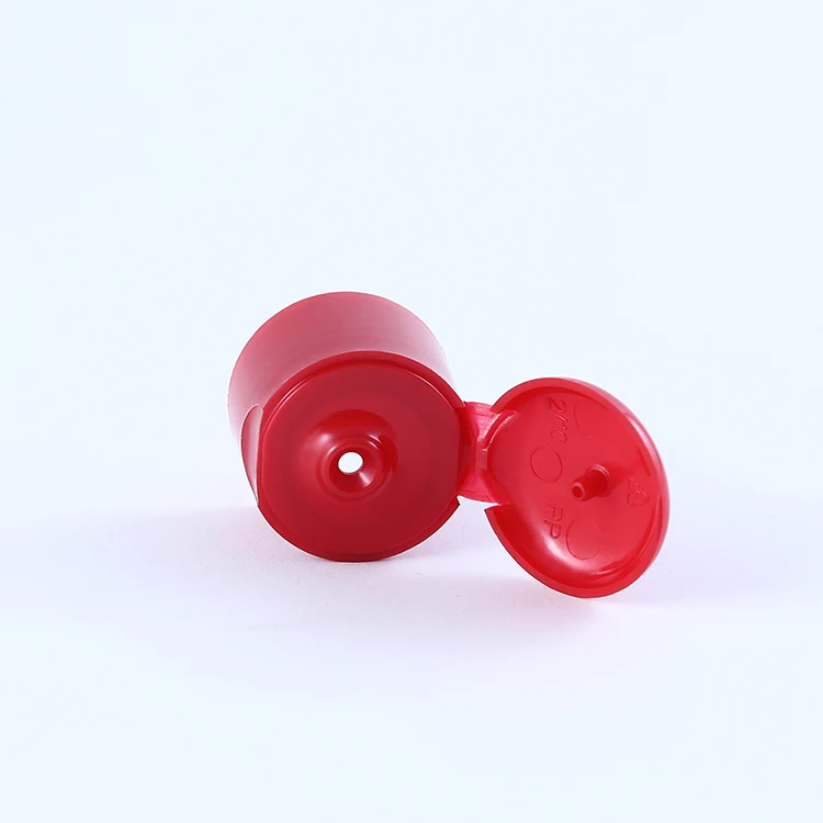 24 28Mm Plastic Bottle Cap Ribbed Flip Top Cap Bottle Closure