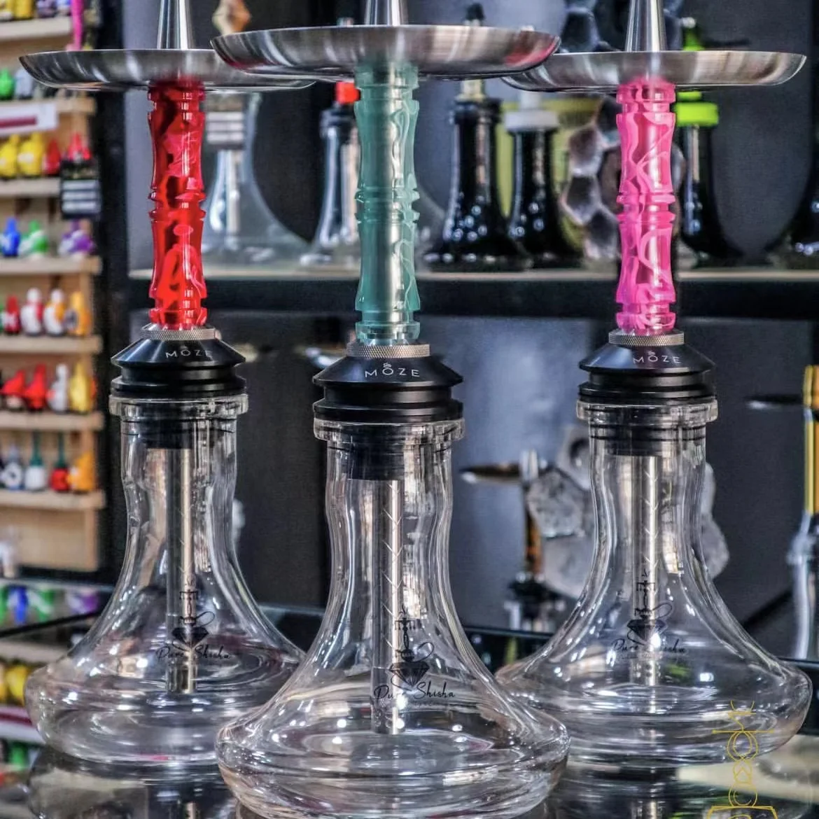 Высококачественный немецкий кальян из нержавеющей стали 2 мини-кальяна набор разных цветов прочный