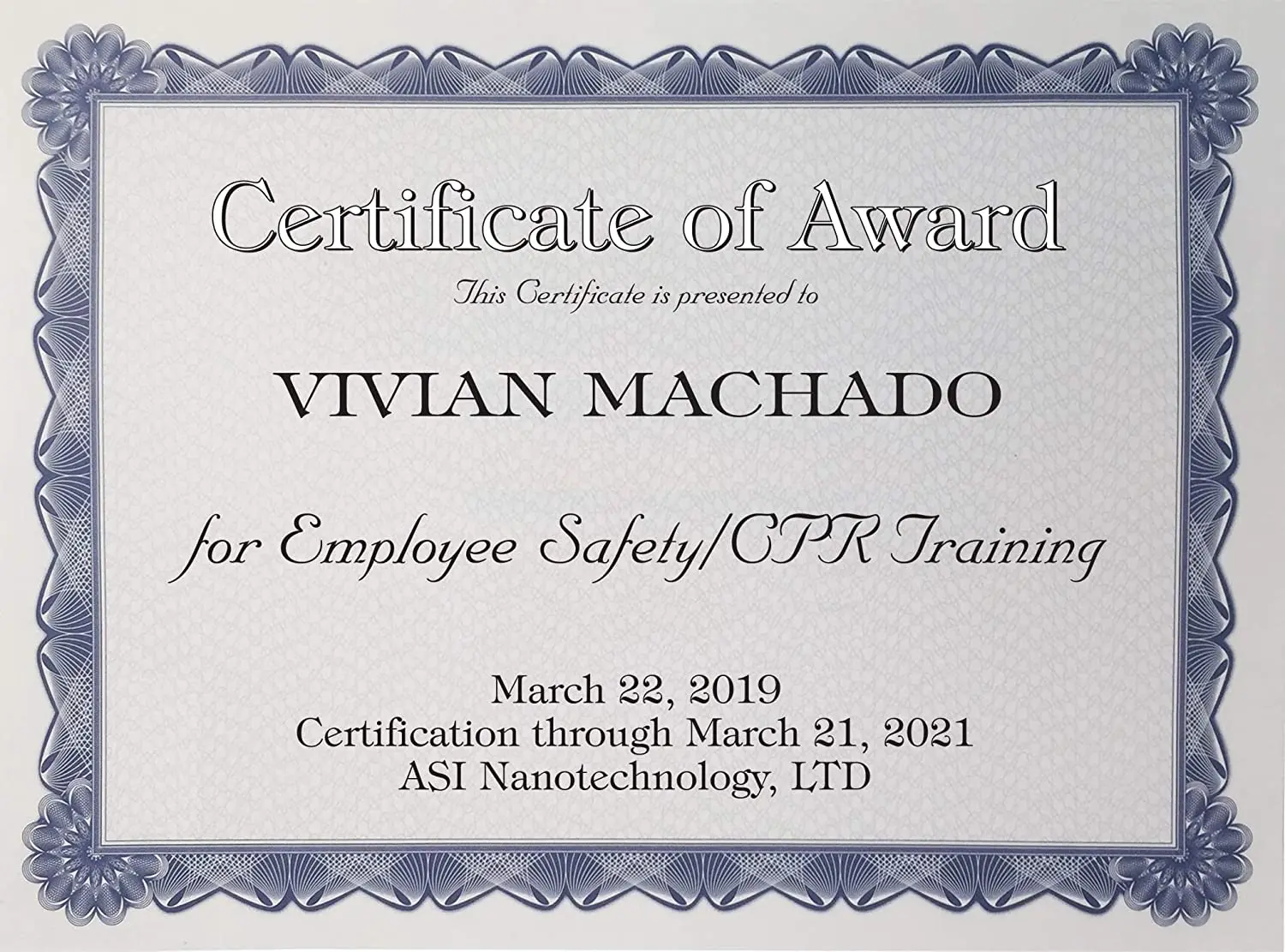 Custom Design Security Certificate Stamping Printing Anti-Counterfeiting Degree Certificate Of Authentication