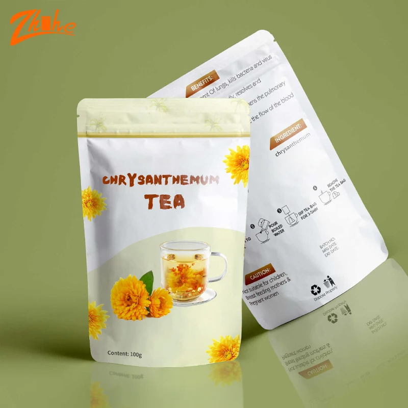 Custom Printed Logo Plastic Packaging Dried Food Nut Tea Smell Proof Foil Resealable Ziplock Zip Mylar Bags Food Stand Up Pouch