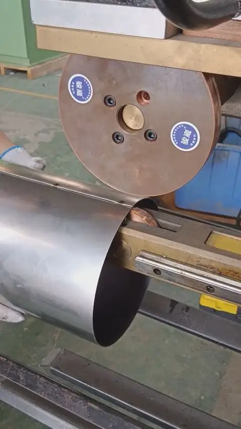 seam welding machine of tin cans, longitudinal seam welding machine for stainless steel, mechanical machines welding