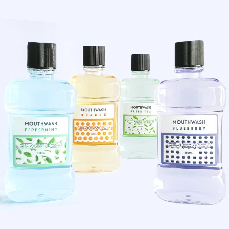Wholesale private label mouthwash Natural organic peach Fruits Mouth care clean Peculiar smell mouth wash mouthwash