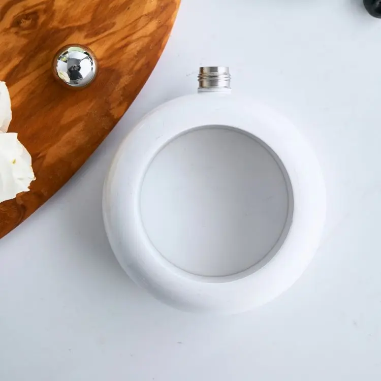 Wholesale Custom Logo Portable Stainless Steel 3.5 oz Bangle Bracelet Liquor Hip Flask for Women Gift