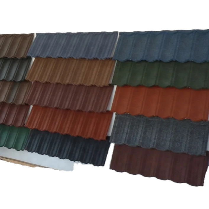 New Color Building Material Stone Coated Roofing Tiles Accessories