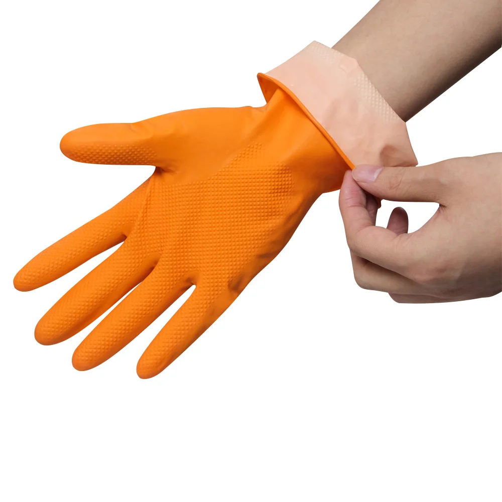 Customized Nitrile/Rubber/Latex Gloves Industrial Waterproof Kitchen Latex Gloves for Cleaning