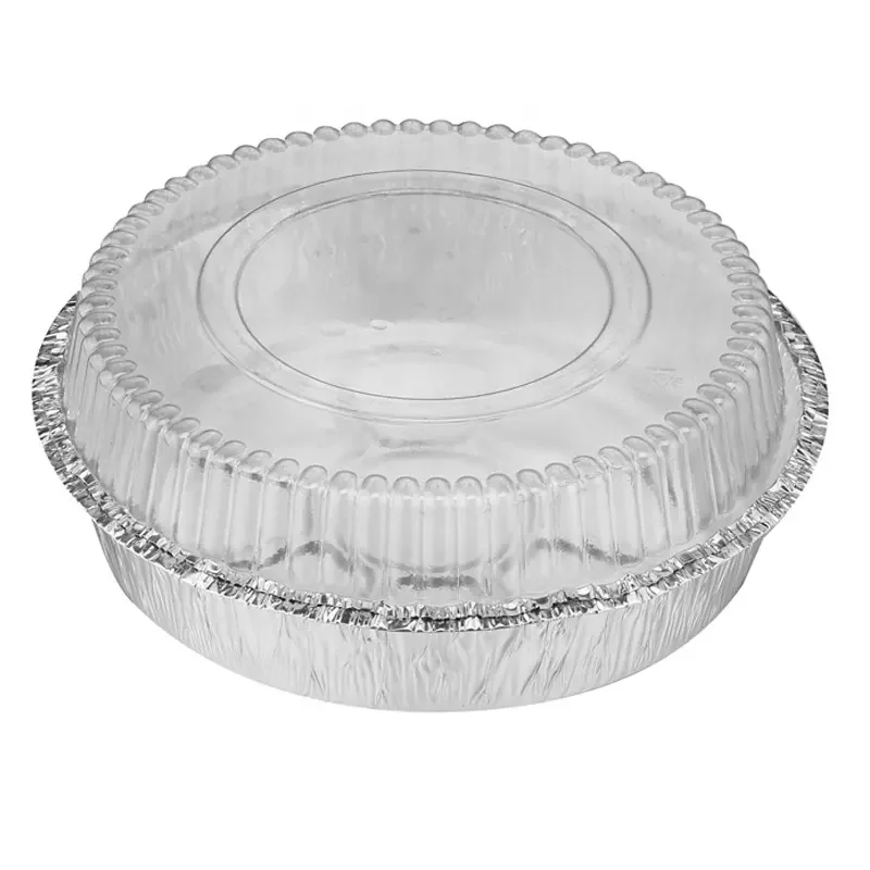 High-quality Aluminum Foil Containers with Different Kinds of Lids for Baking and Food Storing