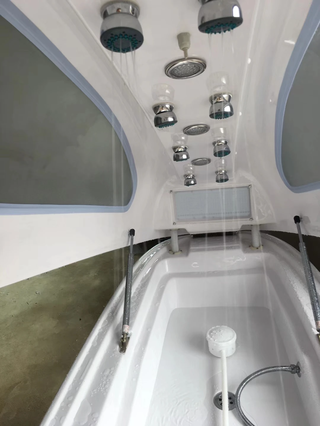 The most effective far infrared steam shower cabin sauna ozone hydrotheraoy home spa capsule