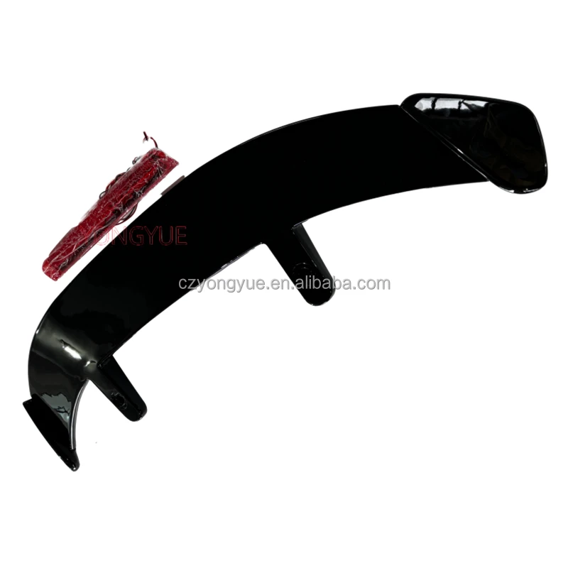Universal Hatchback Roof Spoiler with Lamp Car Cars Lip Back Boot Rear Trunk Spoiler Universal Wing for Hatch Back Auto