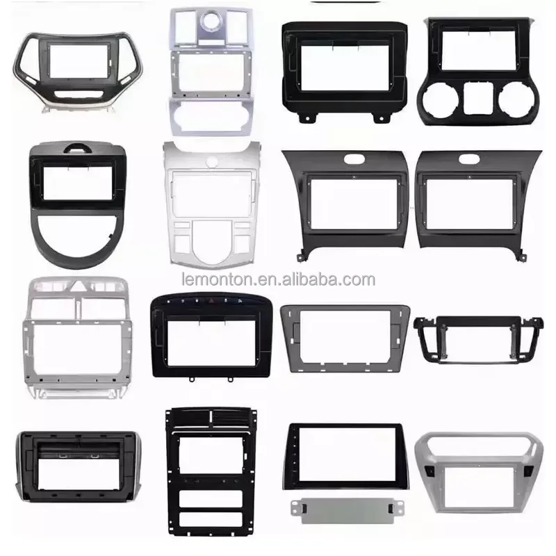 2 din auto accessories car radio fascia stereo panel DVD frame for 2010 Mitsubishi Fortis & Lancer